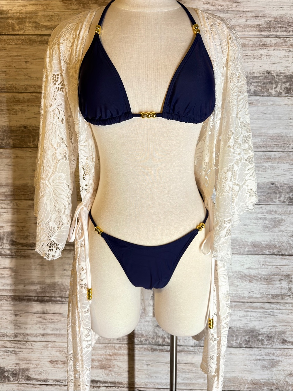 Ivory Swimsuit Cover-Up